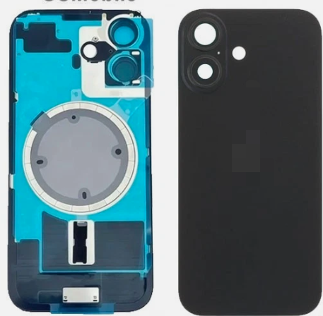 IPhone 17 后盖带支架磁铁镜片 黑