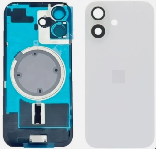 IPhone 17 后盖带支架磁铁镜片 白