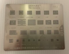 BGA Reballing stencil phone 7-16 baseband/wifi/nfc/ ect (BB2)