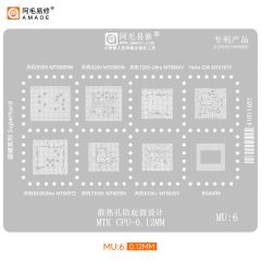 BGA Reballing stencil MTK CPU (MU6)