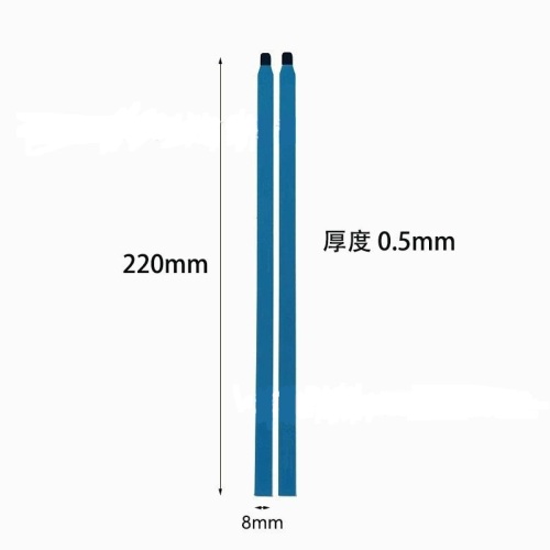 Nastro biadesivo per la riparazione dello schermo LCD del notebook 220 8mm X0.5mm bianco