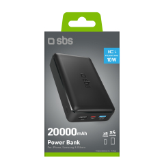 SBS POWER BANK 20000Mah IC 10w