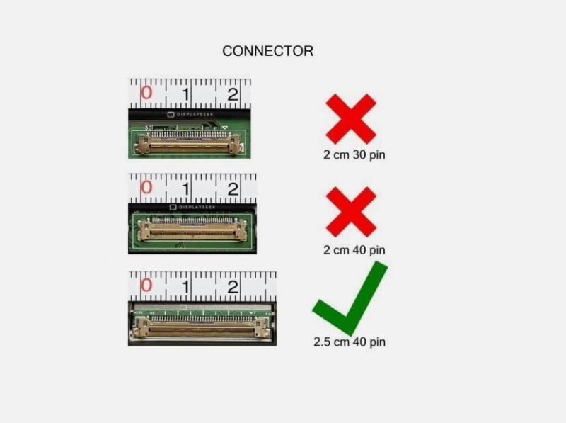 Offerta! N156HRA-GAA REV.C1 Display LCD 15,6 LED FHD 1920X1080 40 PIN 120Hz. Lucido o Opaco a seconda della disponibilità
