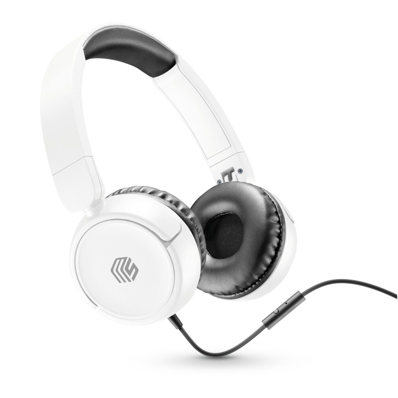 MUSIC SOUND COLOR JACK 3,5 con MIcrofono Bianco