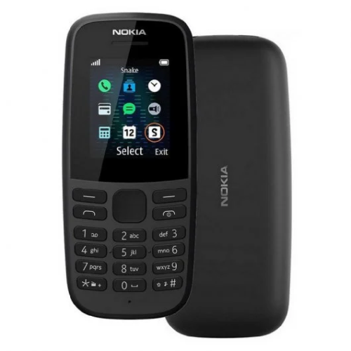 NOKIA 105 TELEFONO CELLURARE NERO