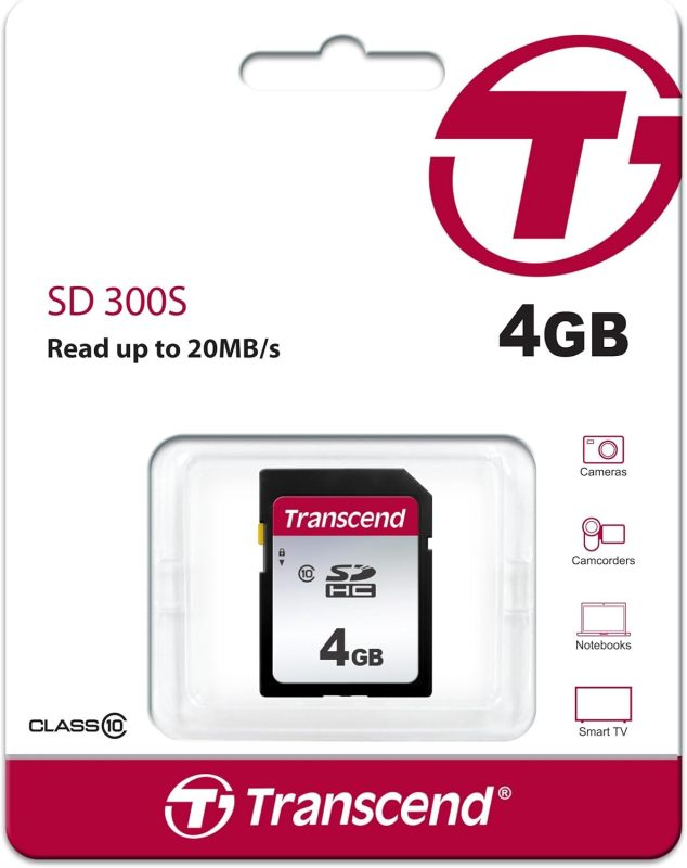 Transcend 内存卡 4GB