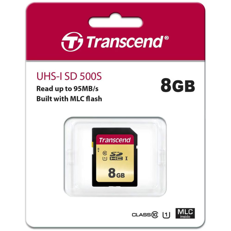 Transcend Memoria Carta 8GB