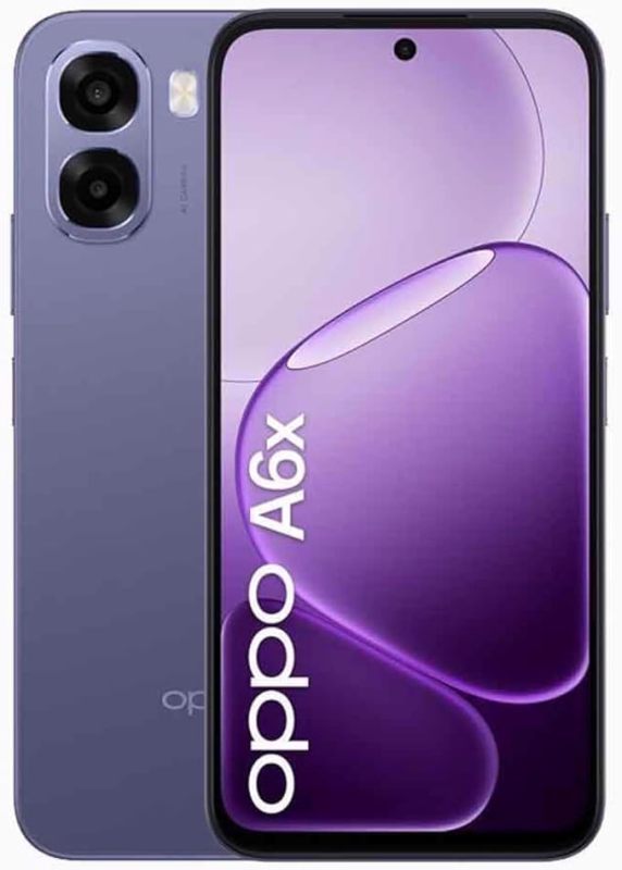 OPPO A6x Telefono Cellurare 4+128GB purple 4G