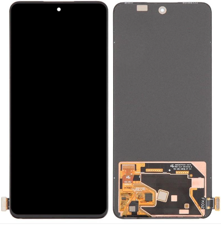 Realme 12Plus 5G RMX3867 Realme P1 5G RMX3870 Realme Narzo70 RMX3869 Realme Narzo70Pro RMX3868 (FK02) Display ORIGINALE Senza Frame Nero