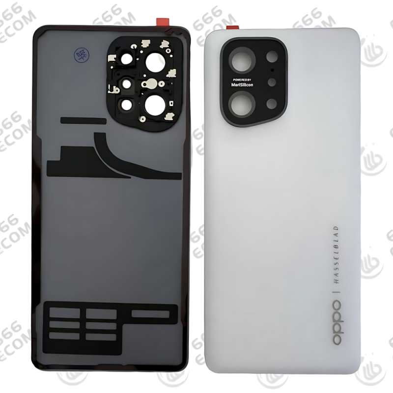 OPPO Find X5 原装后盖带镜片 白 CPH2307 PFFM10