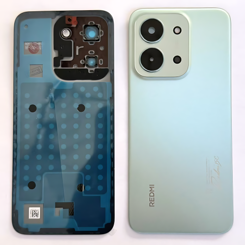 Xiaomi Redmi 15C 5G 2508CRN2BC Redmi 15C 4G 25078RA3EA (国际版本) 原装后盖带镜片 绿