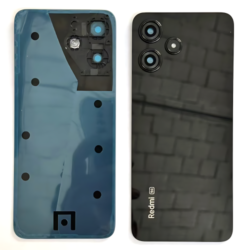 Xiaomi Redmi 12 5G Cover Posteriore + Supporto Fotocamera Nero 23076RN4BI 23076RN8DY