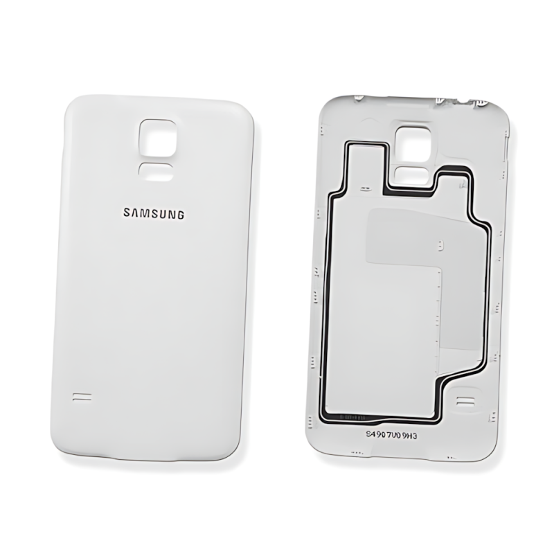 Samsung S5 G900F Cover Posteriore Bianco