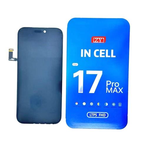 IPhone 17Pro Max Display Completo Compatibile ZY Nero FHD (LTPS) 1080P FREQUENZA DI AGGIORNAMENTO: 120HZ)