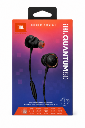 JBL QUANTUM 50 CUFFIE CON CAVO GAMING