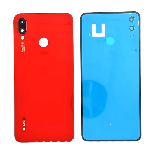 Huawei P Smart Plus 2018 Nova 3i Cover Posteriore + Supporto Fotocamera Rosso INE-LX1r INE-LX2