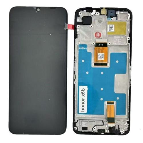 Huawei Honor X6B JDY-LX1 JDY-LX2 Display ORIGINALE + Frame Nero
