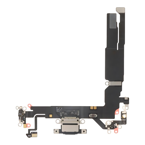 IPhone 17 原装尾排尾插小板 黑
