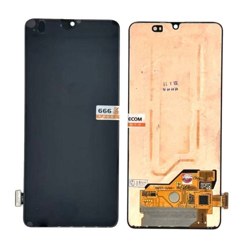 Samsung A415F A41 2020 Display Originale Cambiato Vetro Senza Frame Nero