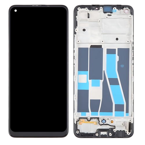 OPPO A94 5G CPH2211 A95 5G PELM00 Reno 5Z F19Pro Plus 5G Display ORIGINALE + Frame Nero