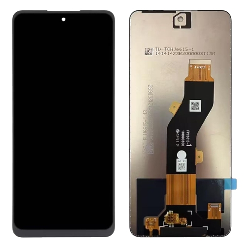 Tecno Spark Go 2024 (BG6) (BG6M) Tecno POP 8 (BG6h BG6i) Infinix Smart 8 (X6525 X6525D) Smart 8HD (X6525) Smart 8Plus (X6526) Smart 8Pro (X6525B) HOT 40I (X6528B) Spark 20C (BG7n BG7) Spark 20 (KJ5 KJ5n) ITEL P55 (A666L A666LN P666L) P55T (P665L) P55Plus (P663L P663LN) RS4 (S666LN) S24 (S667LN) (DJN) Display Rigenerato Senza Frame Nero