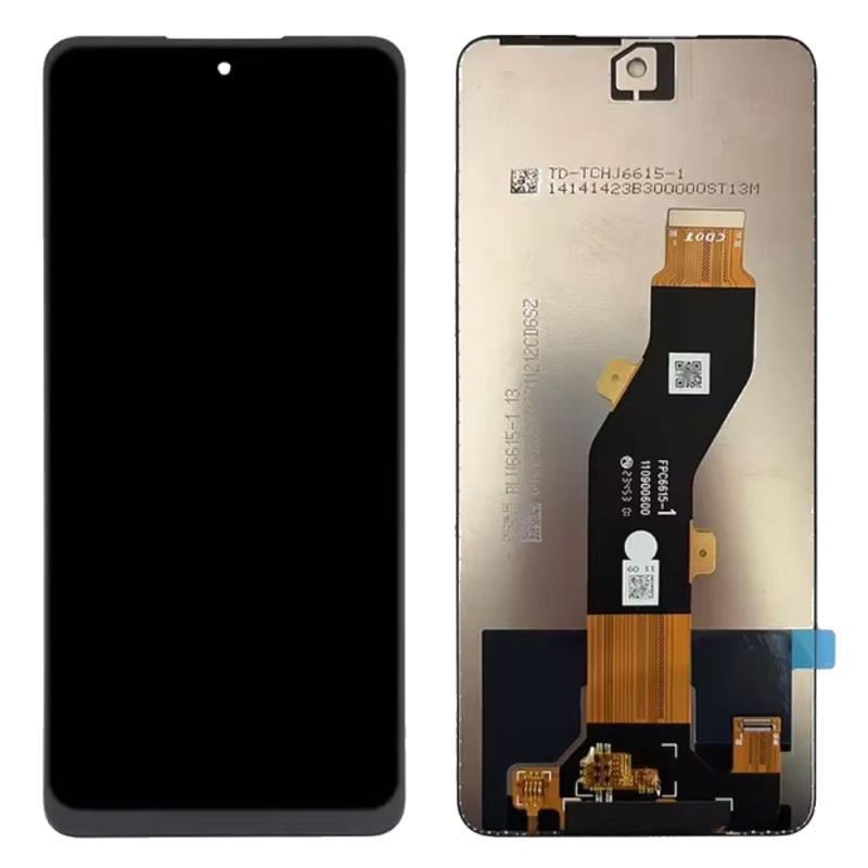 Tecno Spark Go 2024 (BG6) (BG6M) Tecno POP 8 (BG6h BG6i) Infinix Smart 8 (X6525 X6525D) Smart 8HD (X6525) Smart 8Plus (X6526) Smart 8Pro (X6525B) HOT 40I (X6528B) Spark 20C (BG7n BG7) Spark 20 (KJ5 KJ5n) ITEL P55 (A666L A666LN P666L) P55T (P665L) P55Plus (P663L P663LN) RS4 (S666LN) S24 (S667LN) (DJN) Display Rigenerato Senza Frame Nero