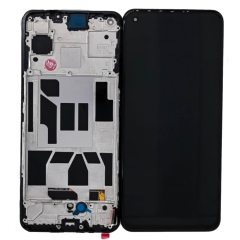 Realme GT 5G RMX2202 原换盖板带框 黑