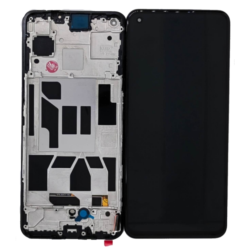 Realme GT 5G RMX2202 原换盖板带框 黑