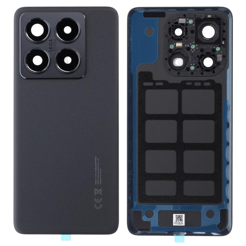 Xiaomi Mi 14T Pro 2407FPN8EG Cover Posteriore + Supporto Fotocamera ORIGINALE Nero