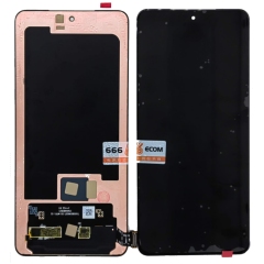 Realme GT7 RMX5061 (AB947-TM) Display ORIGINALE Cambiato Vetro Senza Frame Nero