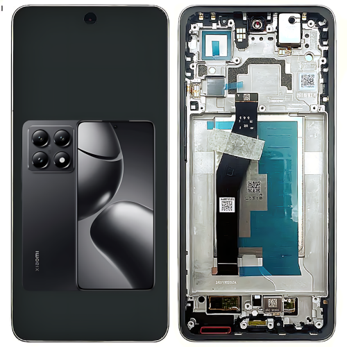 Xiaomi Mi 14T 2406APNFAG Display ORIGINALE + Frame Nero
