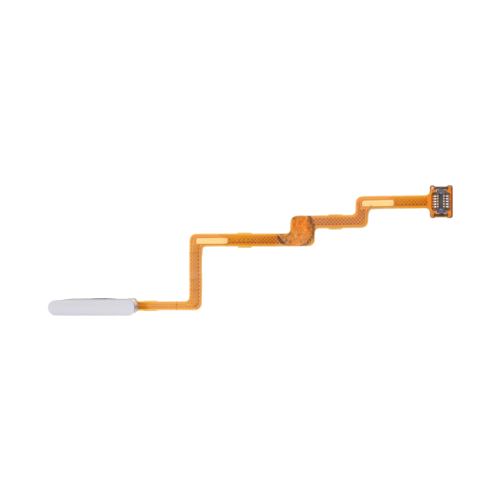 Xiaomi Redmi K40 Flex di Tasto Power + Impronte Flex Argento