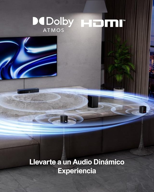 Soundbar Ultimea Aura A50 Pro 5.1 Dolby Atmos 330W