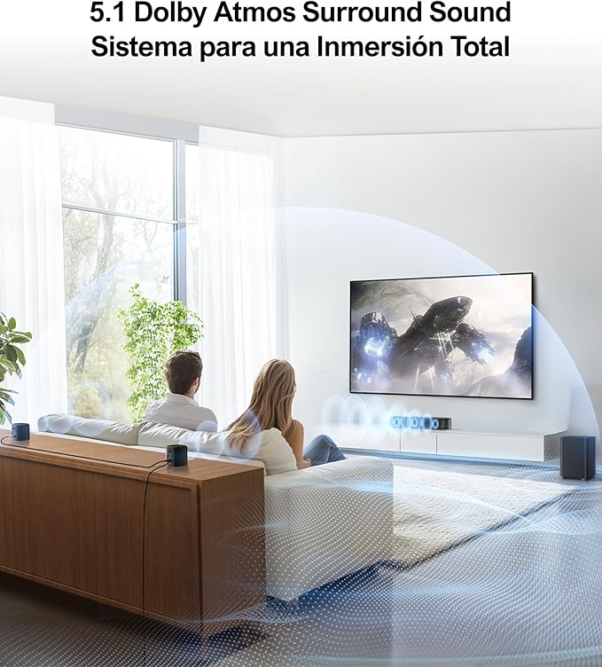 Soundbar Ultimea Aura A50 Pro 5.1 Dolby Atmos 330W