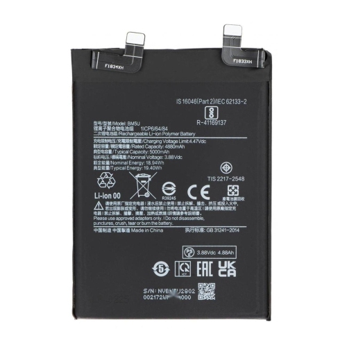 Batteria ORIGINALE BM5U Xiaomi Redmi Note 13Pro Plus 5G 23090RA98C 23090RA98G 23090RA98I