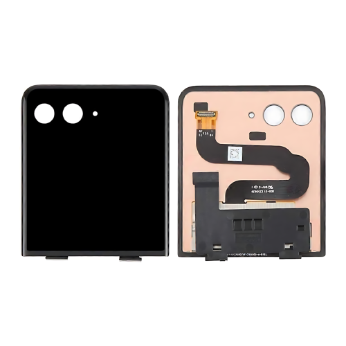 Motorola Moto Razr 50Ultra XT2451 Outer Display ORIGINALE Senza Frame Service Pack Nero