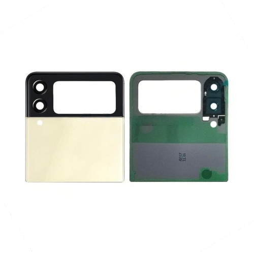 Samsung Z Flip 3 5G 2021 F711B 后盖带镜片 (上) 米黄色