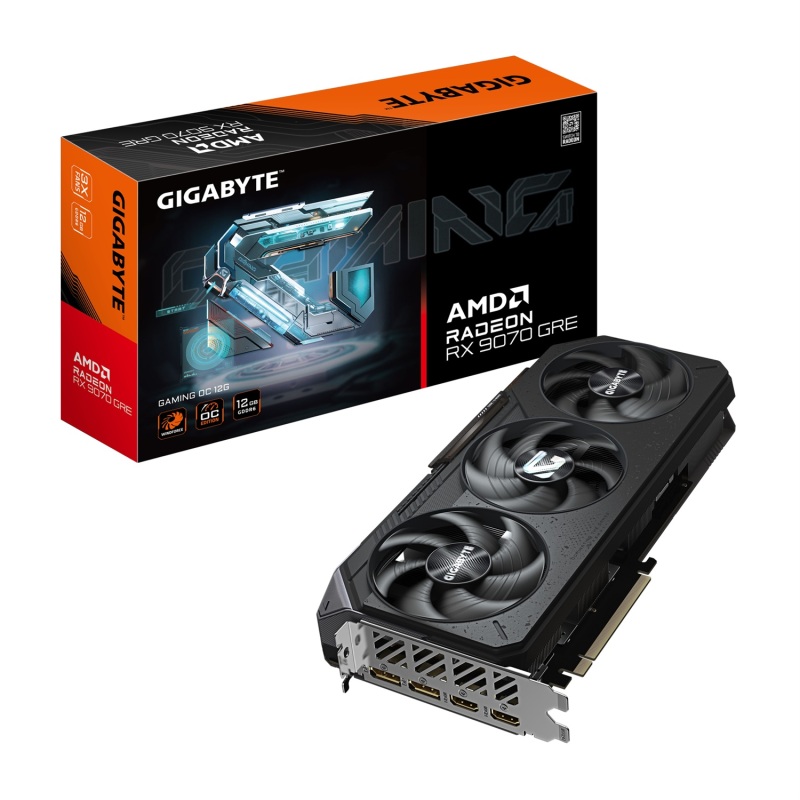 GIGABYTE AMD Radeon RX 9070 GRE GAMING OC 12G NUVUO