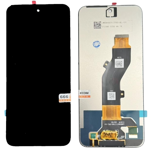 ZTE Nubia Music2 Z2460 ZTE Nubia Focus2 Z2462N Display ORIGINALE Senza Frame Nero