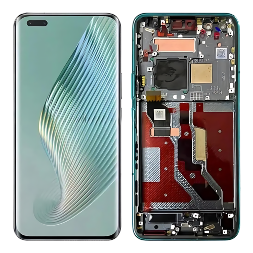 Huawei Honor Magic 5Pro PGT-AN10 PGT-N19 Display ORIGINALE + Frame Verde