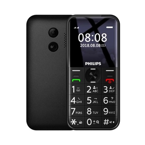 PHILIPS XENIUM E163 BLACK  老人机 大键盘