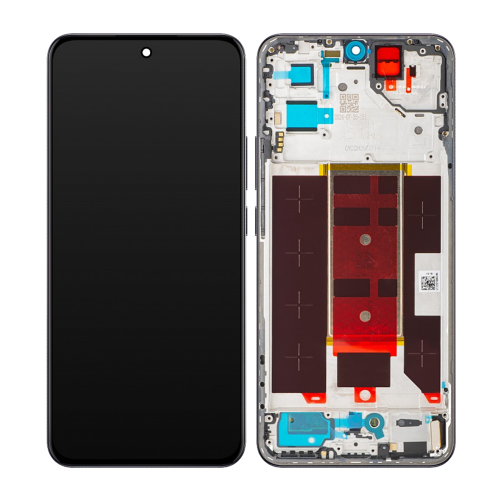 Realme 12Plus 5G RMX3867 Display ORIGINALE + Frame Nero