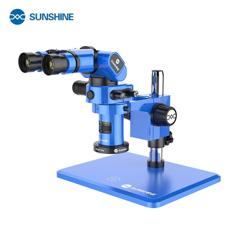 **Offerta! SUNSHINE R360 Pro Microscopio trinoculare+RELIFE MC2 Fotocamera multimetro per microscopio
