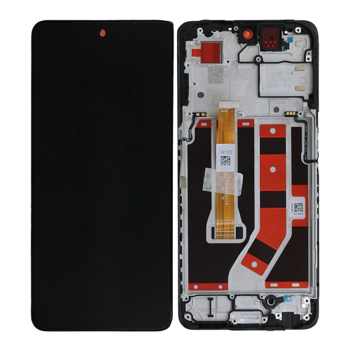 OPPO A98 5G CPH2529 Display ORIGINALE + Frame Nero