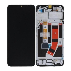 OPPO A57 4G CPH2387 OPPO A57S CPH2385 OPPO A77 4G CPH2385 Display ORIGINALE + Frame Nero