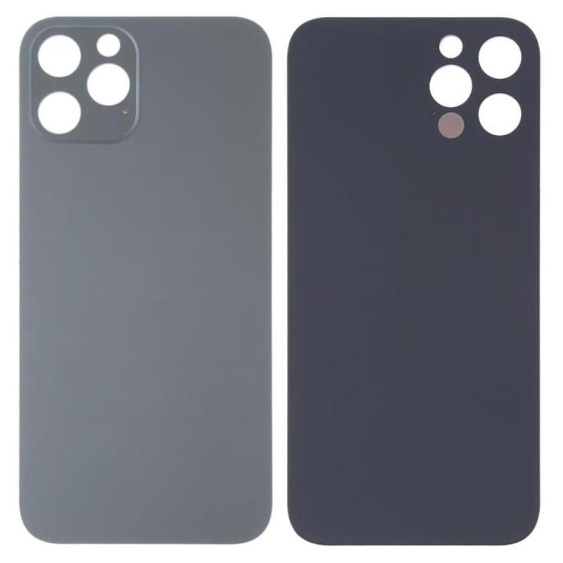 IPhone 13Pro Max Cover Posteriore Di Vetro (Buco Grande) Nero
