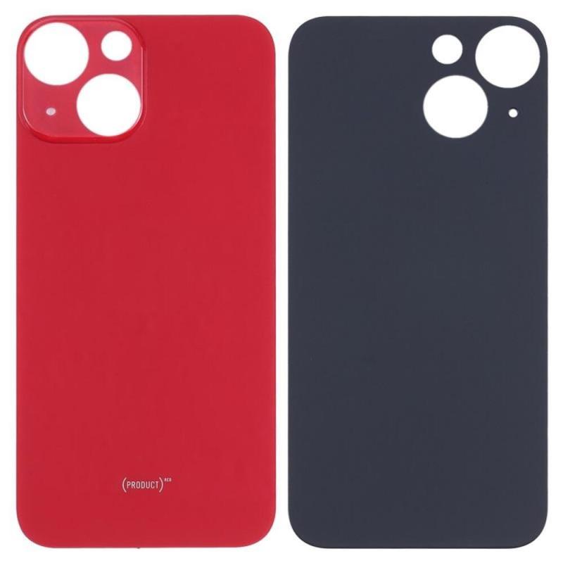 IPhone 13Mini Cover Posteriore Di Vetro (Buco Grande) Rosso