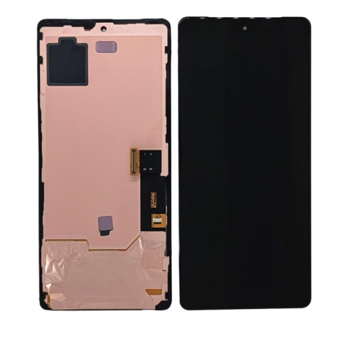 Google Pixel 7A GWKK3 GHL1X G0DZQ G82U8 Display OLED + Frame Nero
