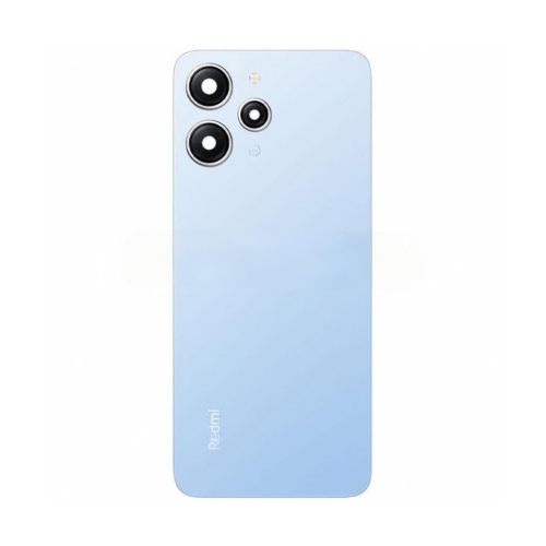 Xiaomi Redmi 12 4G Cover Posteriore ORIGINALE + Supporto Fotocamera Blu 23053RN02A 23053RN02Y 23053RN02I