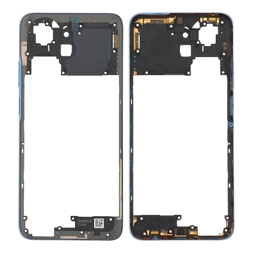 Huawei Honor X7A RKY-LX1 RKY-LX2 RKY-LX3 Frame Cornice Centrale ORIGINALE Blu
